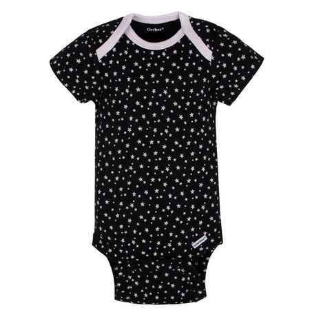 3-Pack Baby Girls Organic Princess Short Sleeve Onesies® Bodysuits – Gerber Childrenswear