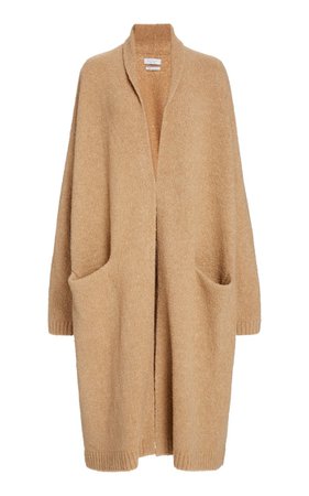 Cassie Oversized Wool-Blend Cardigan By Deveaux | Moda Operandi
