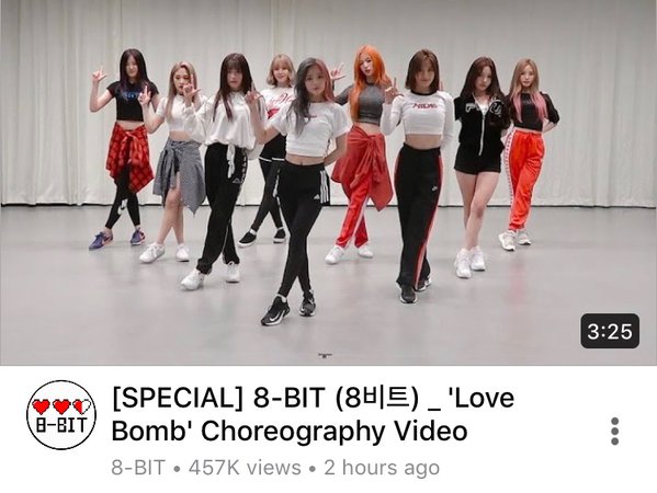 8-BIT Love Bomb Choreography Video