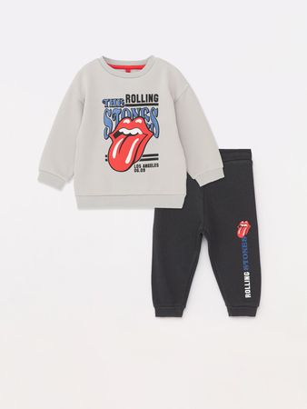 Conjunto de sweatshirt e calças Rolling Stones ©Universal - Conjuntos - ROUPA - Bebé Menino - Crianças - | Lefties Portugal