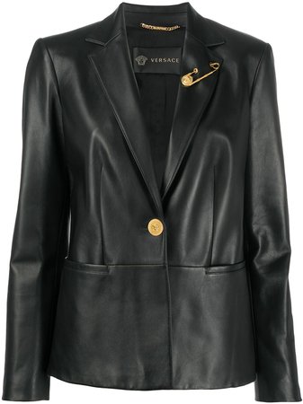 Versace Slim Fit Blazer Ss20 | Farfetch.com
