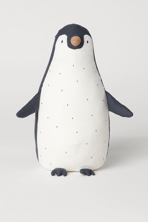 Soft Toy - Dark gray/penguin - Home All | H&M US
