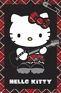 Amazon.com: Trends International Hello Kitty - Punk Wall Poster: Posters & Prints