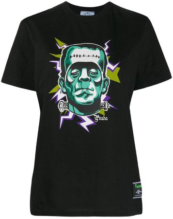 Frankenstein print T-shirt