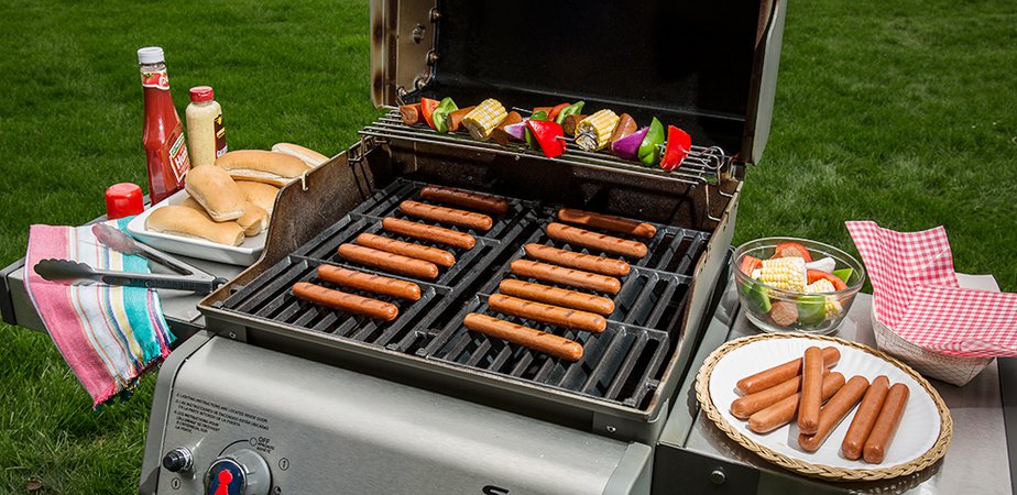 hotdog grill