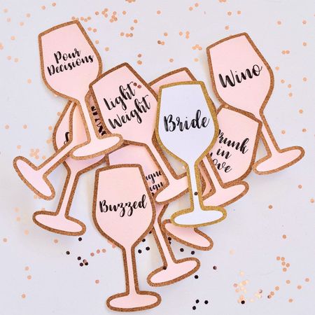 Wine Bridal Shower Party Pins, Name Tags by LetsWearDresses on Etsy https:/… | Winery bachelorette party, Bachelorette party supplies, Free bachelorette party games