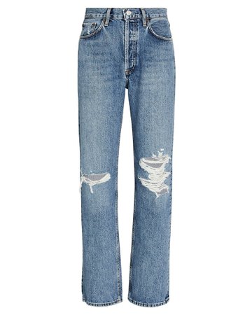 AGOLDE Lana Straight-Leg Jeans | INTERMIX®