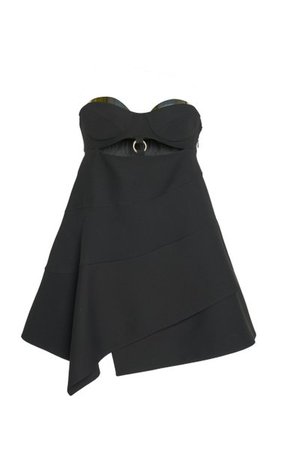 Strapless Bra Mini Dress By Del Core | Moda Operandi