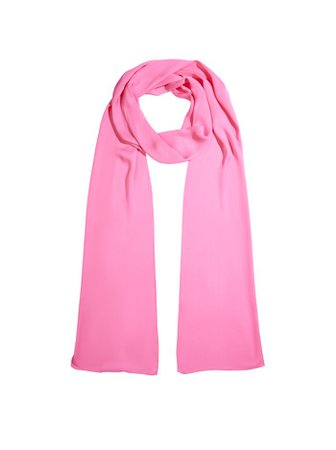 Aurora Long Scarf In French Rose | Alice And Olivia