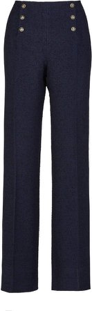 Sailor Linen Cotton Blend Trousers