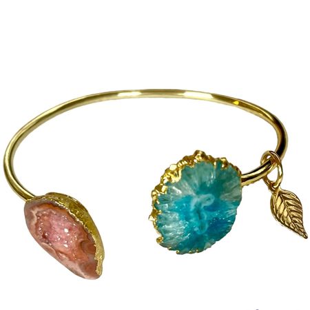 Turquoise and Orange Riviera Bangle | Magpie Rose | Wolf & Badger