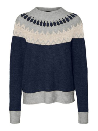 Nordic knitted pullover | VERO MODA