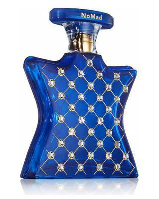 Sapphire blue perfume bottle