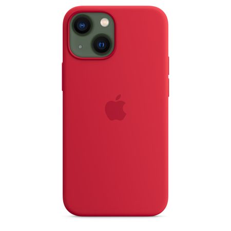 iPhone 13 mini Silicone Case with MagSafe - (PRODUCT)RED - Apple