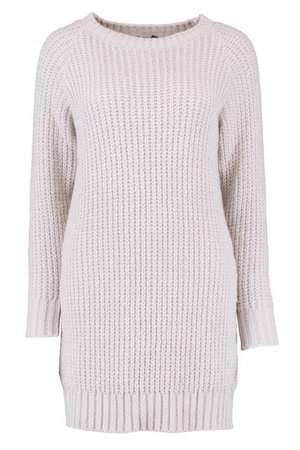 Soft Knit Sweater Dress | Boohoo