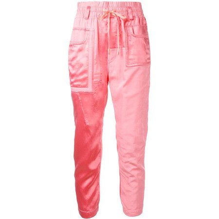 pants red pink