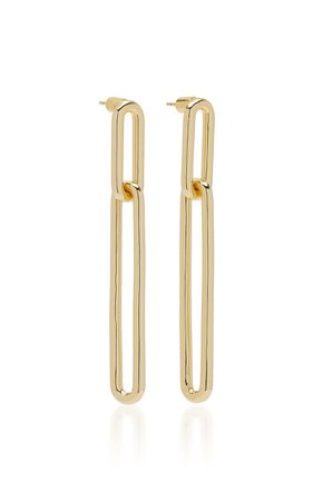 Camilie Gold-Plated Drop Earrings By Emili