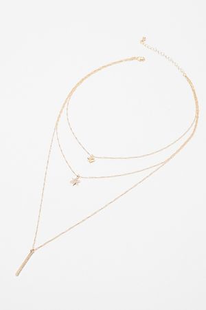 Layered Charm Necklace | Forever 21