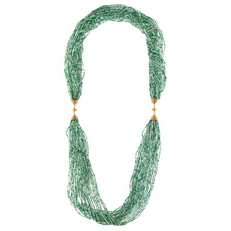 Jona Amazonite Multi-Strand Long Necklace