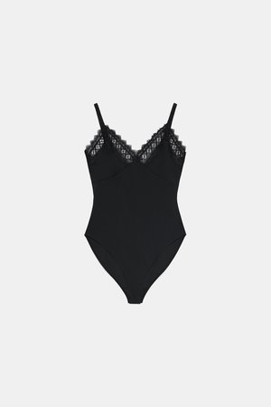 STATE BODYSUIT WITH LACE, ZARA United States
