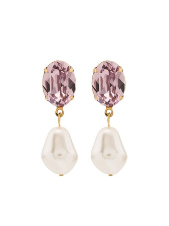 Shop Jennifer Behr The Tunis drop earrings with Express Delivery - FARFETCH