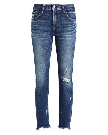Glendele Distressed Skinny Jeans intermix
