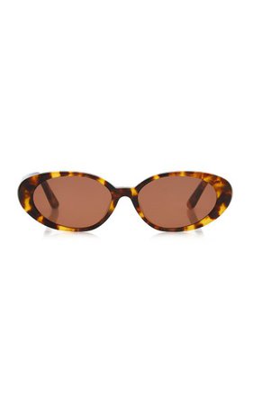 Tne Poet Round-Frame Acetate Sunglasses By Velvet Canyon | Moda Operandi