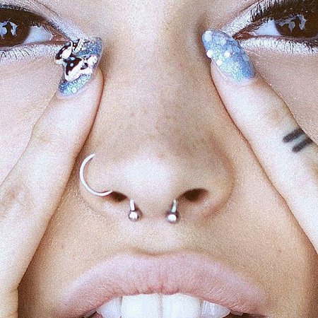 nose ring septum - Google Search