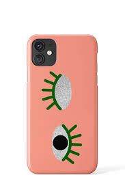 phone case pink eye eyes