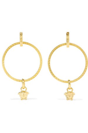 Versace | Boucles d'oreilles dorées | NET-A-PORTER.COM