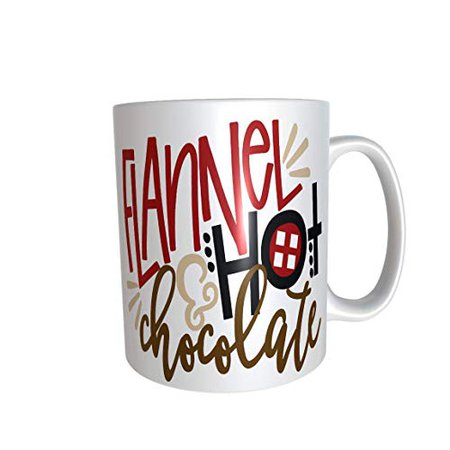 Amazon.com: Flannel And Hot Chocolate Mug: Handmade