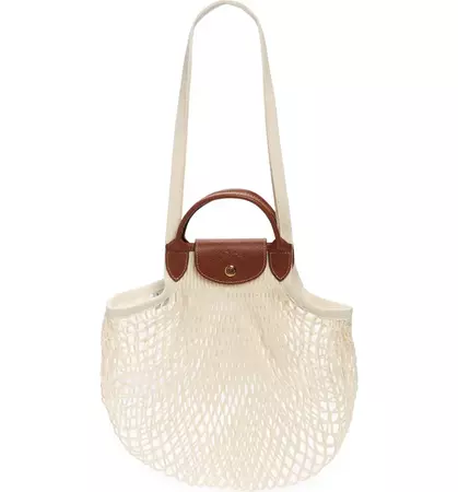 Longchamp Le Pliage Filet Knit Shoulder Bag | Nordstrom