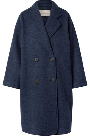 Mara Hoffman | Clementine oversized double-breasted wool coat | NET-A-PORTER.COM