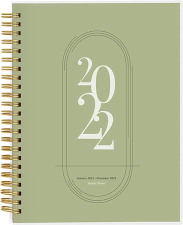 Amazon.com : Rileys 2022 Weekly Planner - Annual Weekly & Monthly Agenda Planner, Jan - Dec 2022, Flexible Cover, Notes Pages, Twin-Wire Binding (8 x 6-Inches) : Office Products