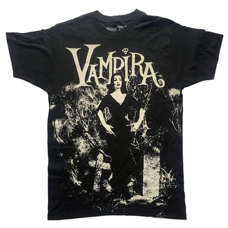 black vampira tshirt