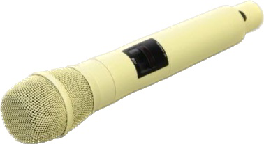 green yellow microphone