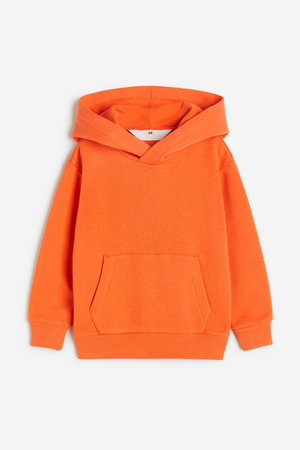 orange hoodie H&M