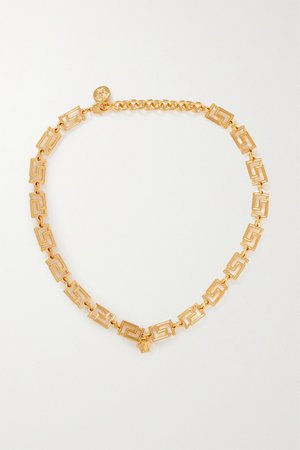 Gold tone necklace | Versace