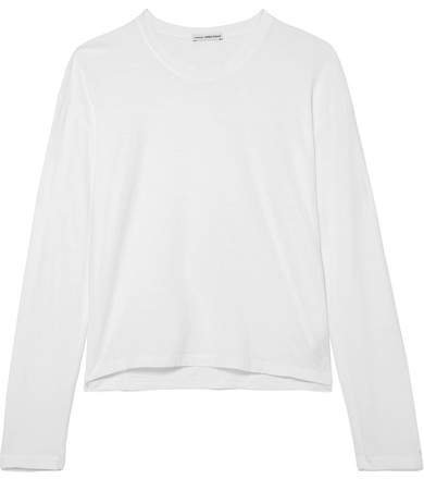 Cotton-jersey T-shirt - White