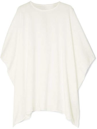 Minerva Oversized Cotton-jersey T-shirt - White
