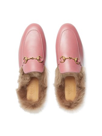 pink princetown loafers