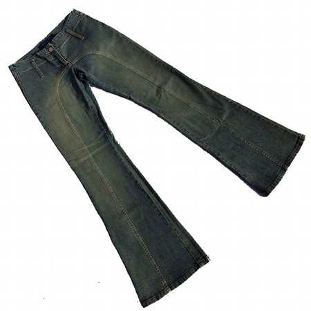 awesome low rise flare jeans