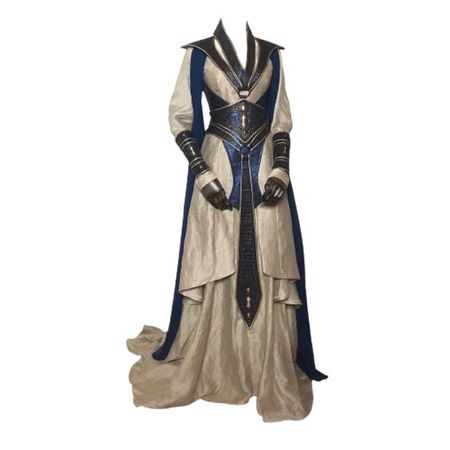 fantasy armor gown