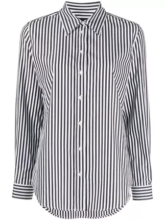 Nili Lotan vertical-stripe Pattern Shirt - Farfetch