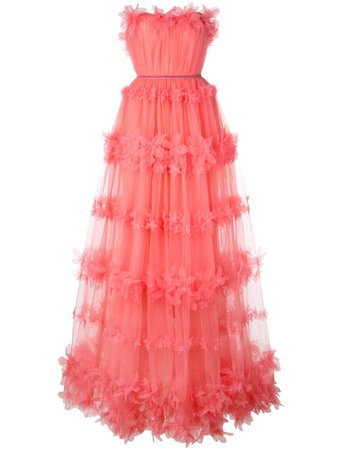 Marchesa Notte Tulle Dress | Farfetch.com