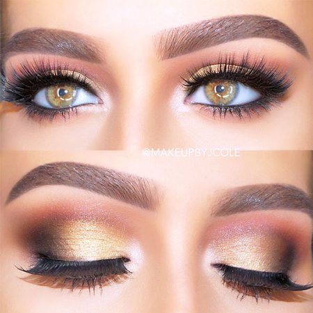hazel-eyes-gold-smokey-luxe-black-line-makeup-look