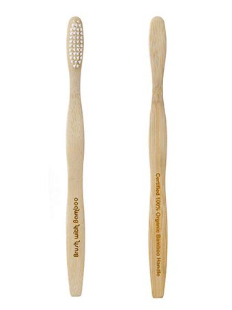 Amazon.com: Plant-based Bamboo Toothbrush Adult Size (Pack of 4): Beauty