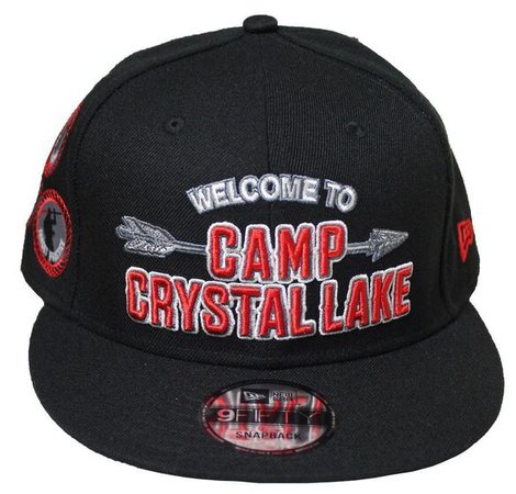 Friday the 13th Welcome to Camp Crystal Lake Snapback Hat (OS) | FYE