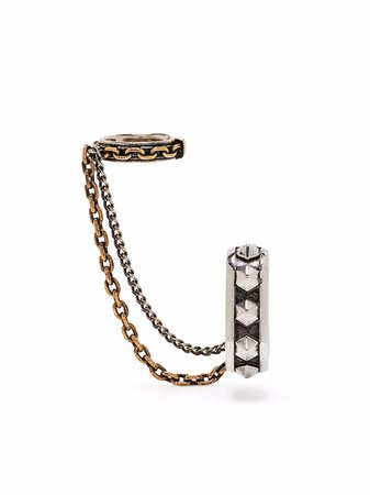 Alexander McQueen chain-link Detail Earrings - Farfetch