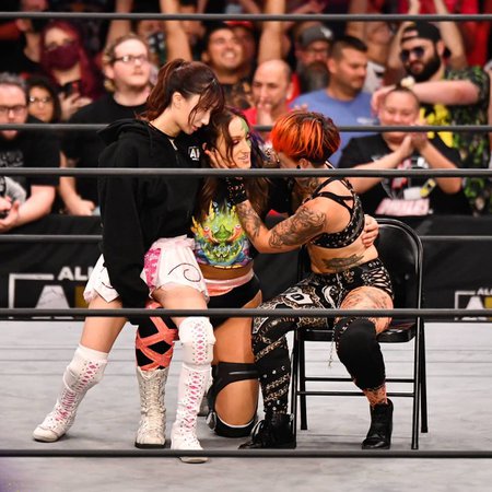 Lane on Instagram: “Ready to see these three in action tonight on #aewrampage ? . . @realrubysoho @riho_gtmv and @callmekrisstat on #aewdynamite this…”